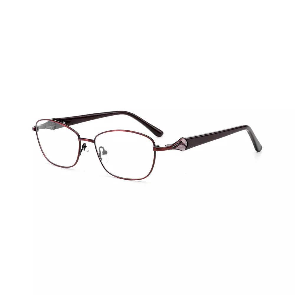 Gd High Quality Rims Rectangle Metal Women Optical Eyewear