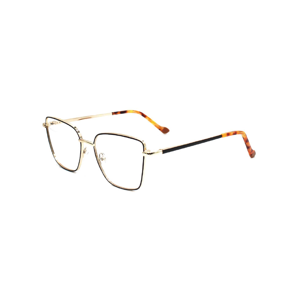 Gd Nice Quality Beautiful Women and Men Big Frame Metal Optical Frame