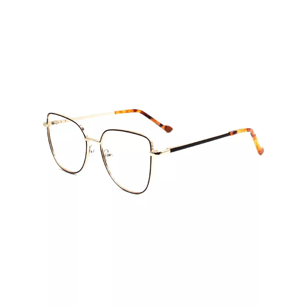Gd High Quality Unisex Rims Lamination Temple Metal Optical Eyewear