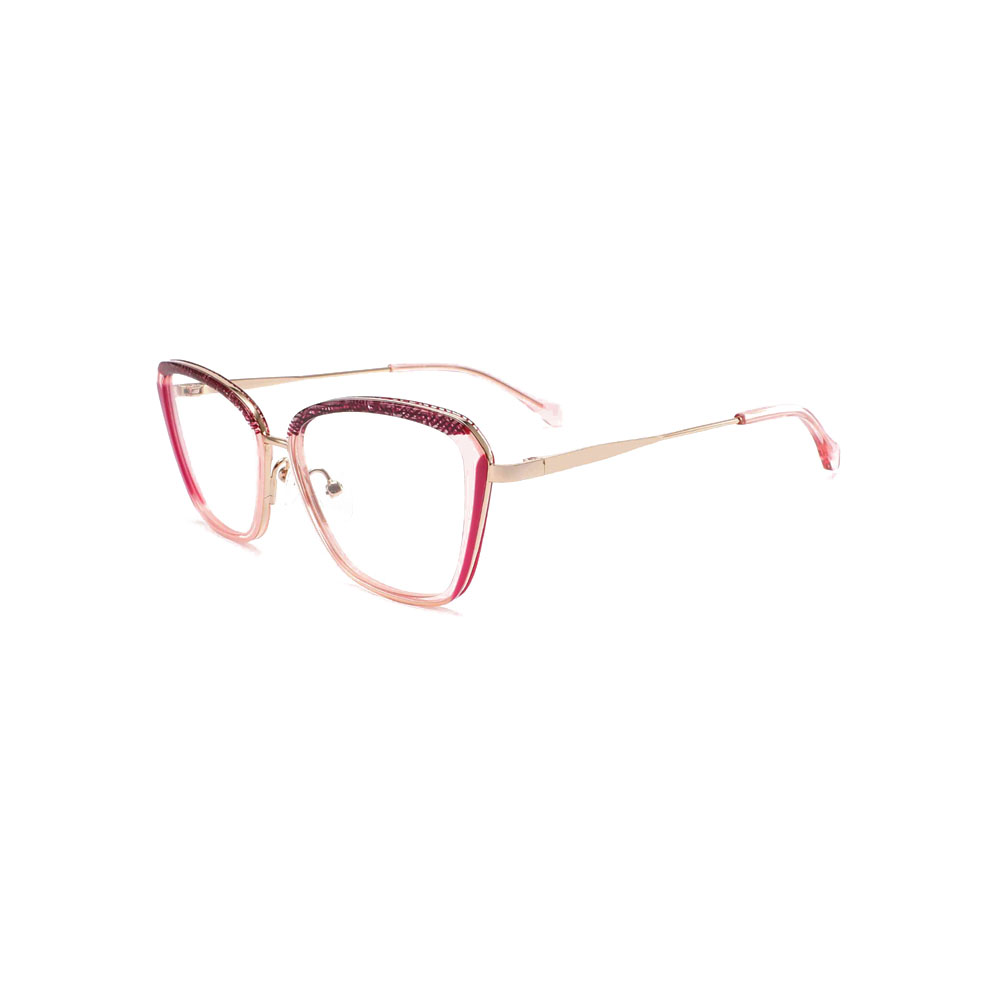 Gd Retro Acetate Rims Eyeglasses Unisex nala Metal Glasses Frame