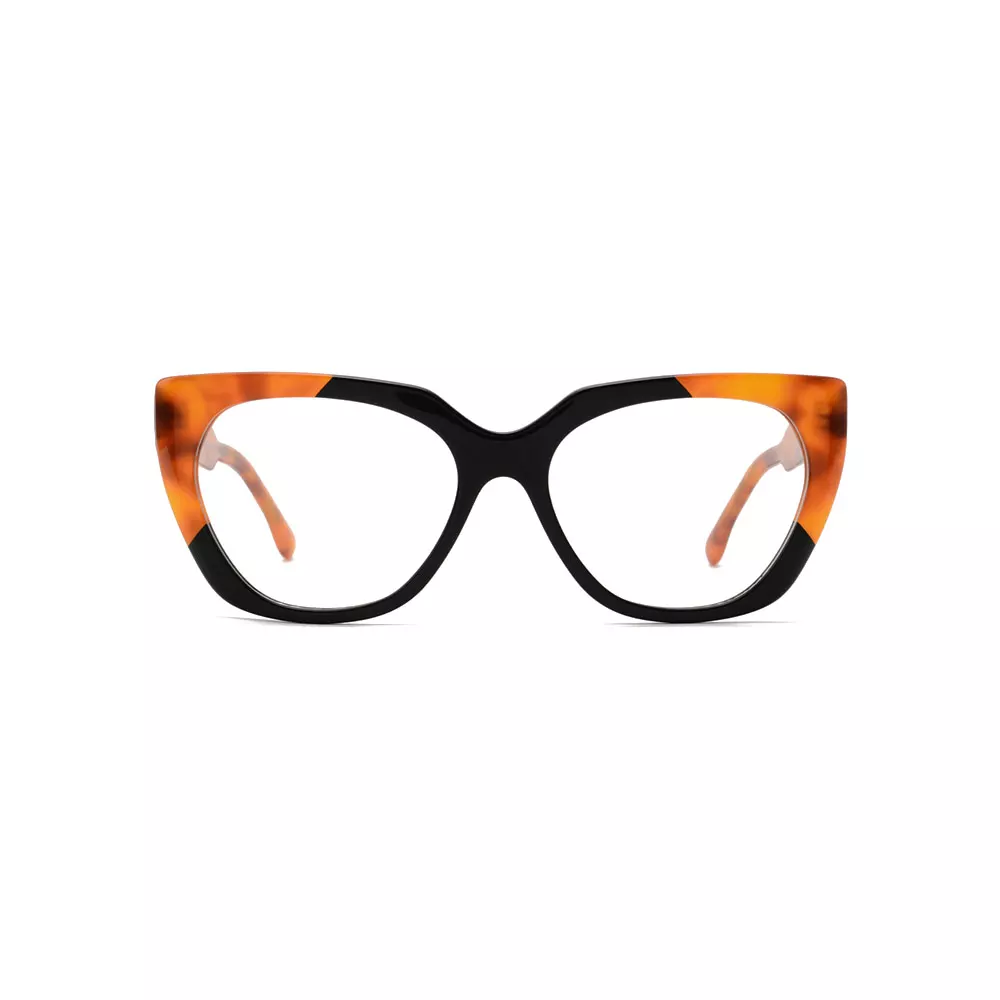 Gd Popular High Quality Glasses Cat Eye Lamination Acetate Optical Eyewear