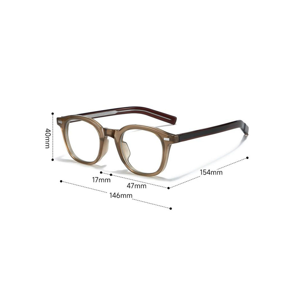 Gd Round Frame High-end Quality TR Cheap Women Optical Glasses