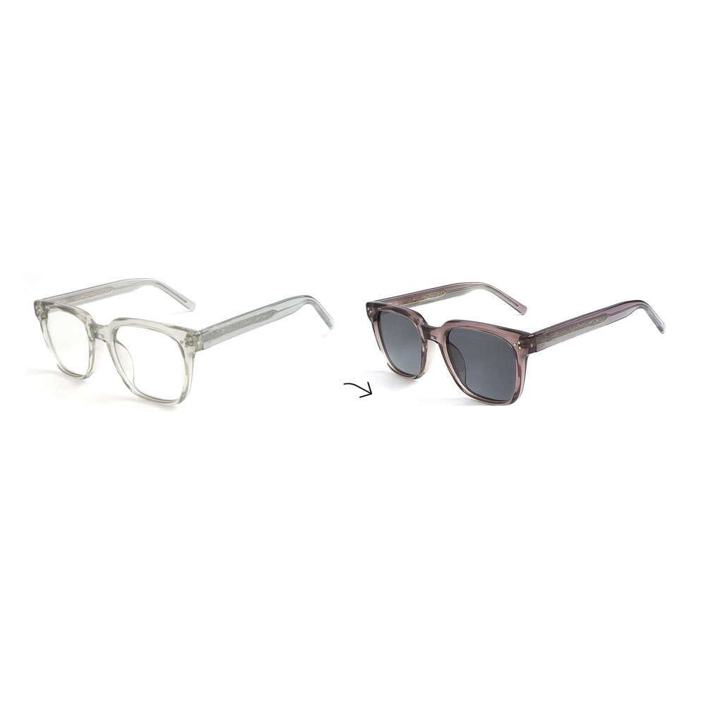 Gd Cheap Fashion Sun Glasses Photochromic Lenses Injection Acetate Optical Frame
