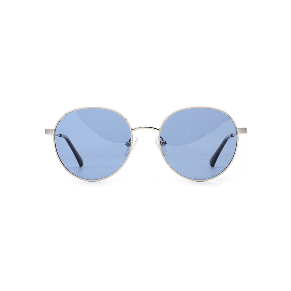 Gd Handmade UV400 Round Frame Custom Logo Polarized Metal Sunglasses