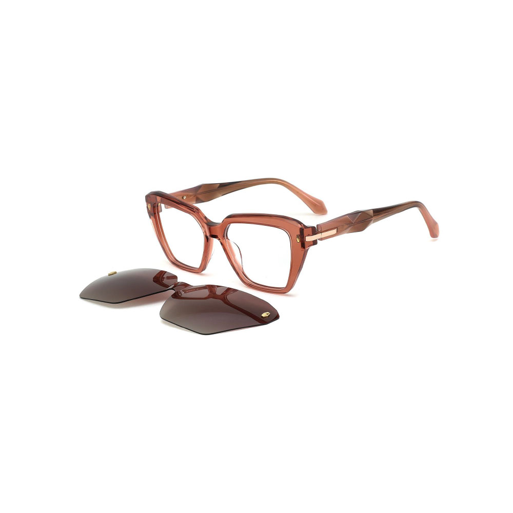 Gd High Quality Stylish Glasses Luxury Acetate Clip On Sunglasses