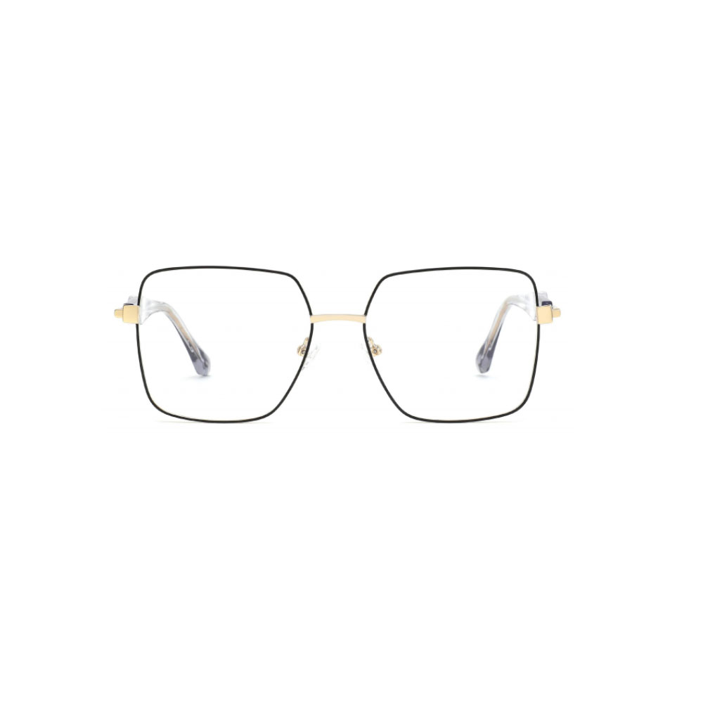 Gd Oversized Glasses Acetate Temple Rims Square Metal Optical Frame