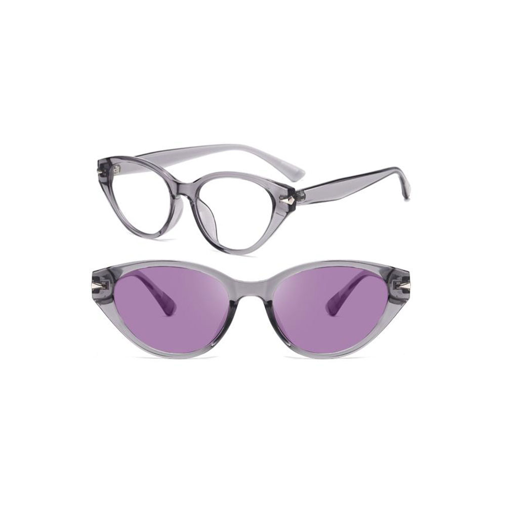Gd Cat Eye TR gafas Anti Blue Eyewear Photochromic Lenses TR Sunglasses