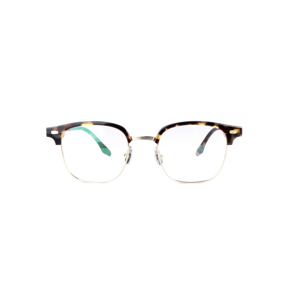 Gd Hot Sale gafas Browline Glasses Men Eyewear Titanium Optical Frame