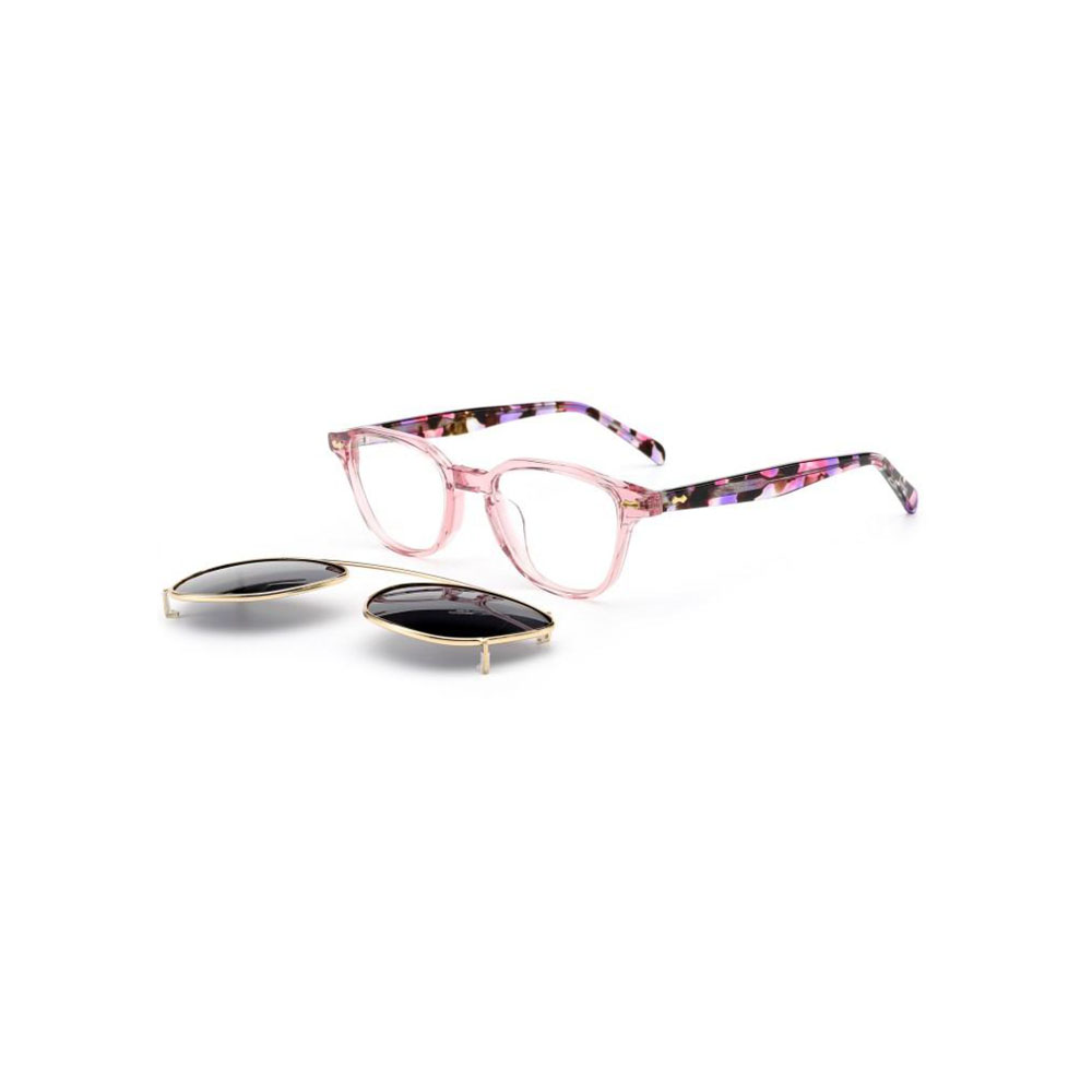 Gd Beautiful Polarized Metal Clip Eyewear Factory Supply gafas Acetate Clip On Sunglasses