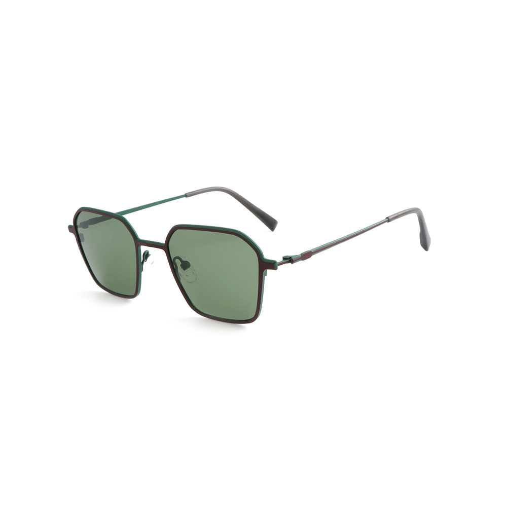 Gd Color Blocking gafas Bicolor Eyeglasses Factory Sunglasses Metal Polarized Sunglasses