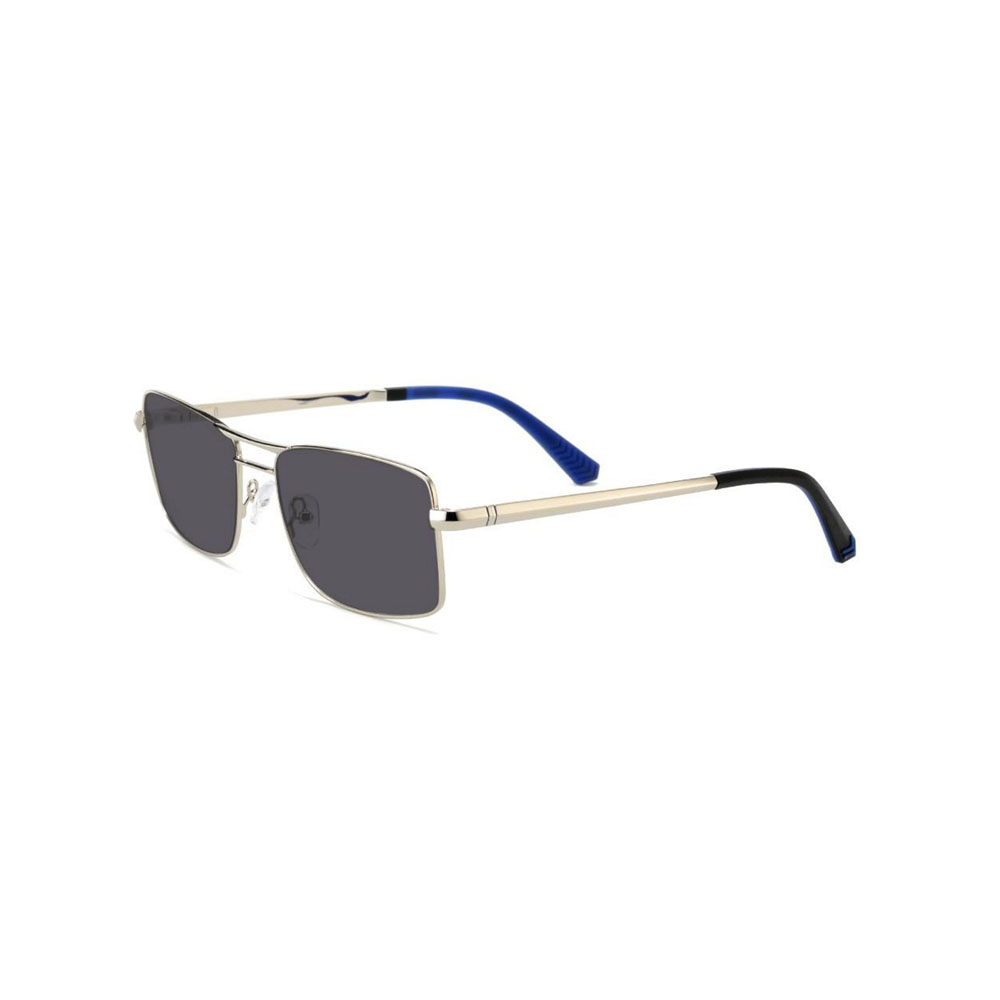 Gd Double Bridge Square Polarized Sunglasses Luxury UV400 Metal Sunglasses