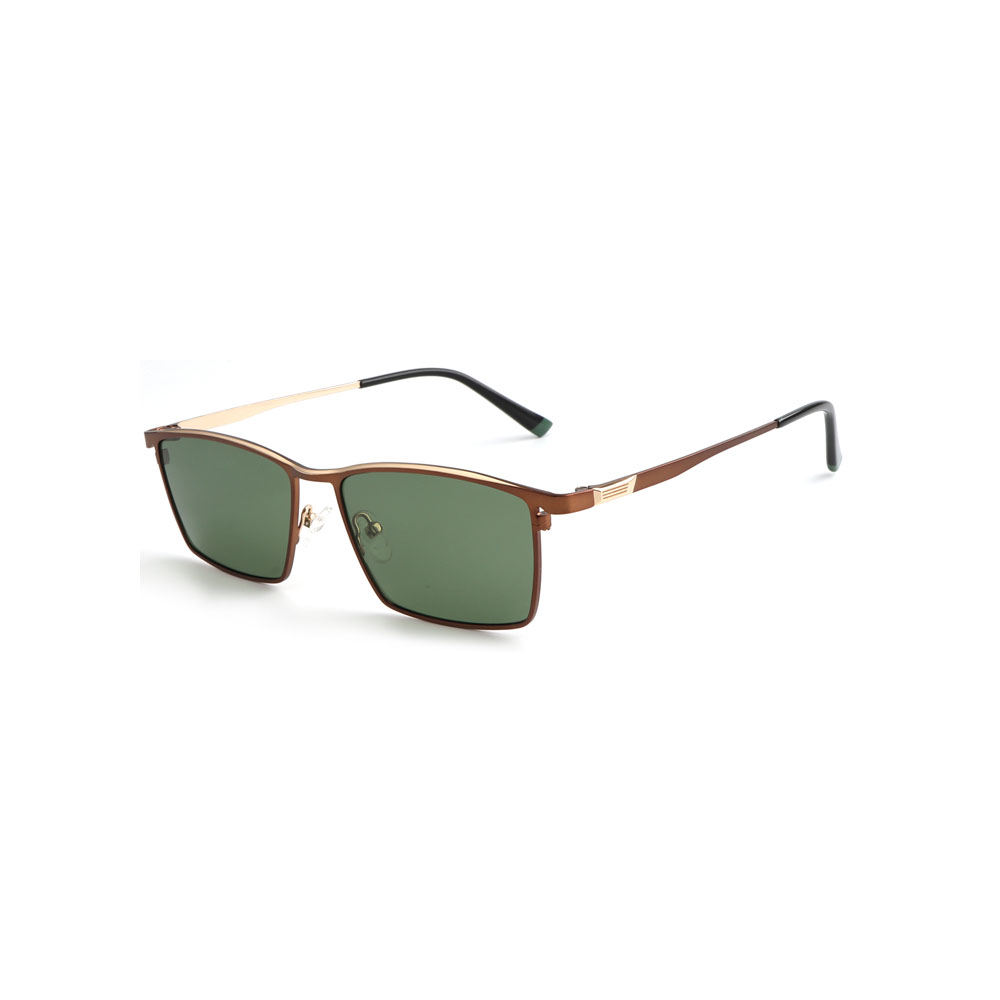 Gd Polarized Sunglasses Factory Supply Double Bridge gafas Men Metal Sunglasses