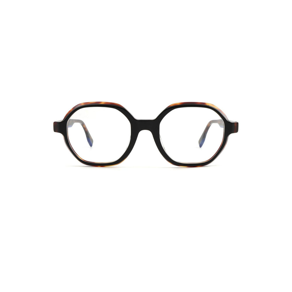 Gd Handmade gafas Round Lamination Design Temple Eyewear Factory Sale Acetate Optical Frame