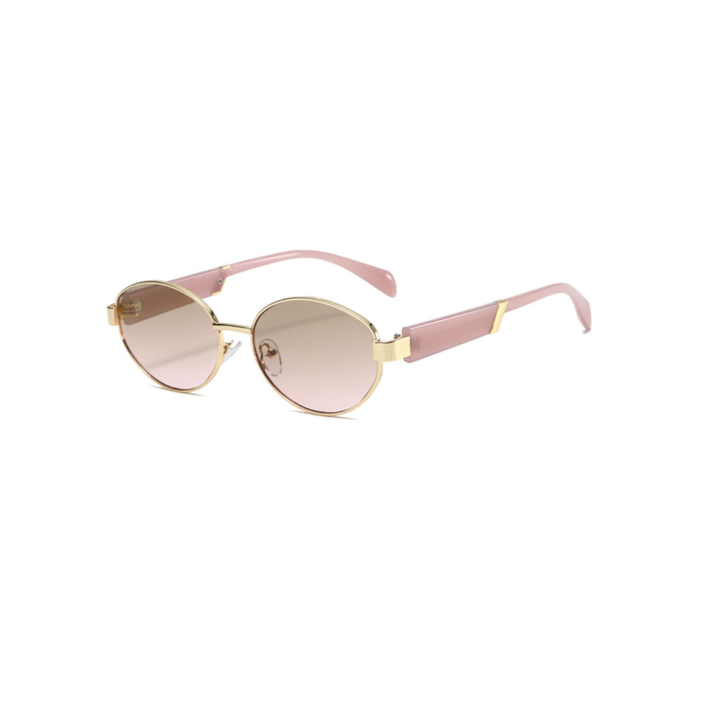 Gd Factory Direct Sales Ellipse Designer Sunglasses Women Metal Polarized Sunglasses