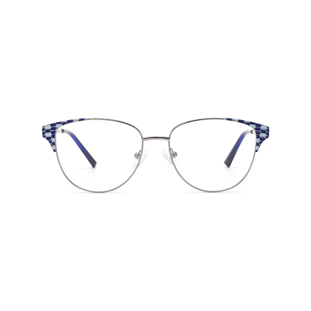 Gd Elegant Women Eyeglasses Factory Supply gafas Hot item Unique Design Men Eyewear Metal Optical Frame