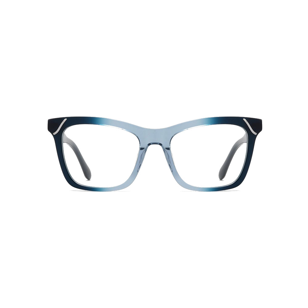 Gd Square Eyeglasses spectacle Gradient Acetate Eyewear Factory Supply Unisex gafas Acetate Optical Frame