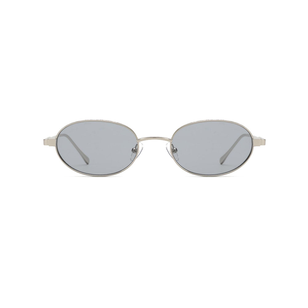 Gd Wholesale Ellipse Patterned Frame Designer Sunglasses Oval Glasses Metal Polarized Sunglasses