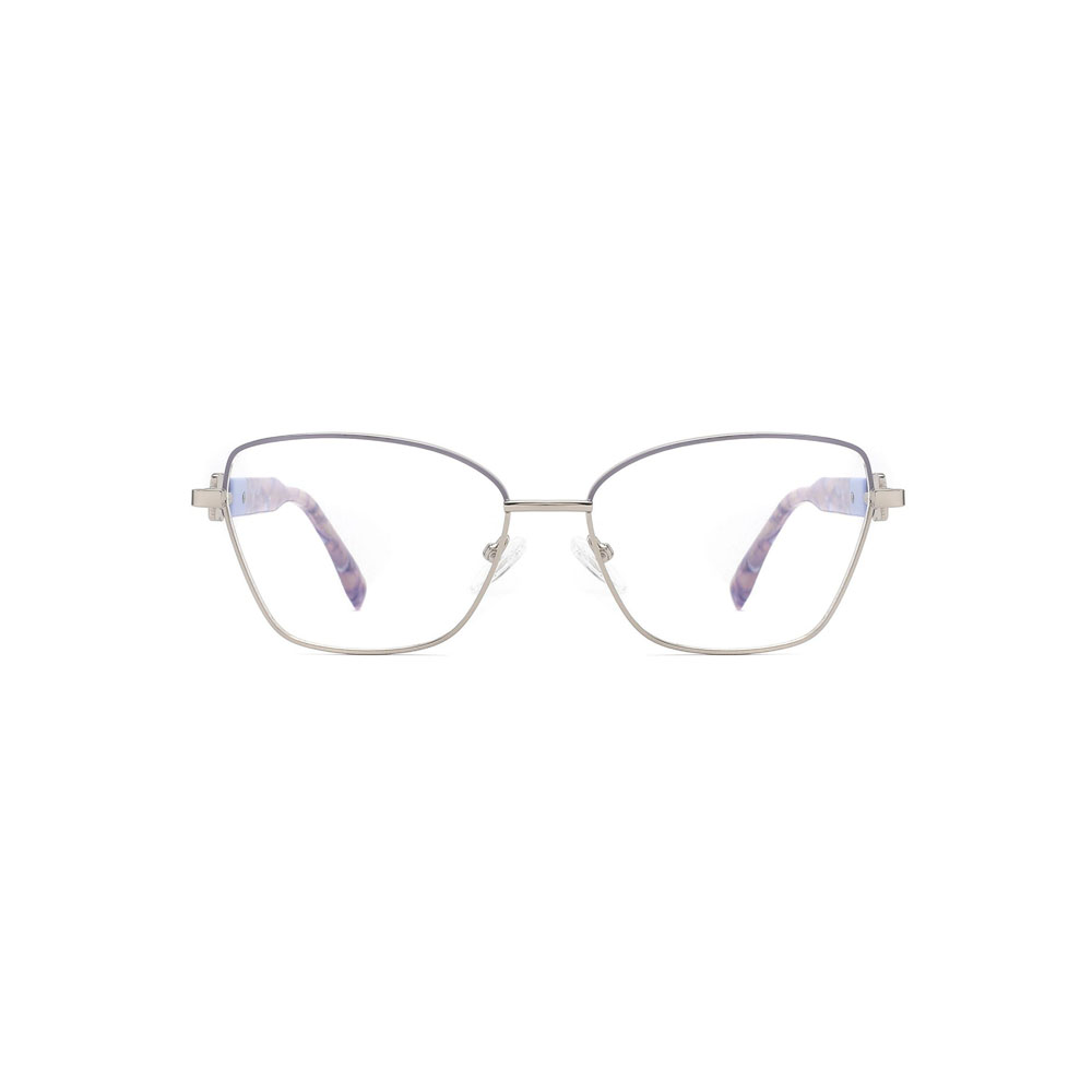 Gd Woman Metal Eyewear Fashion Acetate Temple Factory Manufacturer gafas Metal Optical Frame