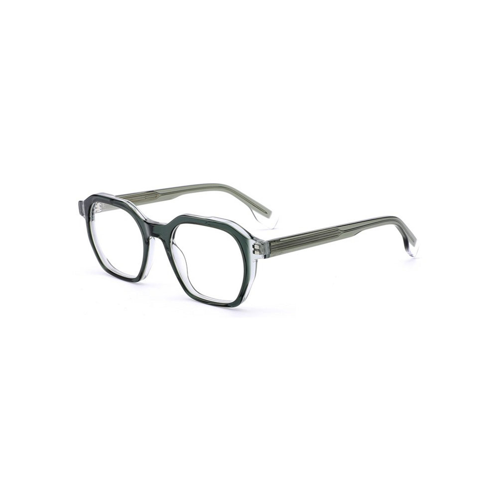 Gd Transparent Acetate Eyewear Factory Manufacture gafas Color-block Acetate Optical Frame