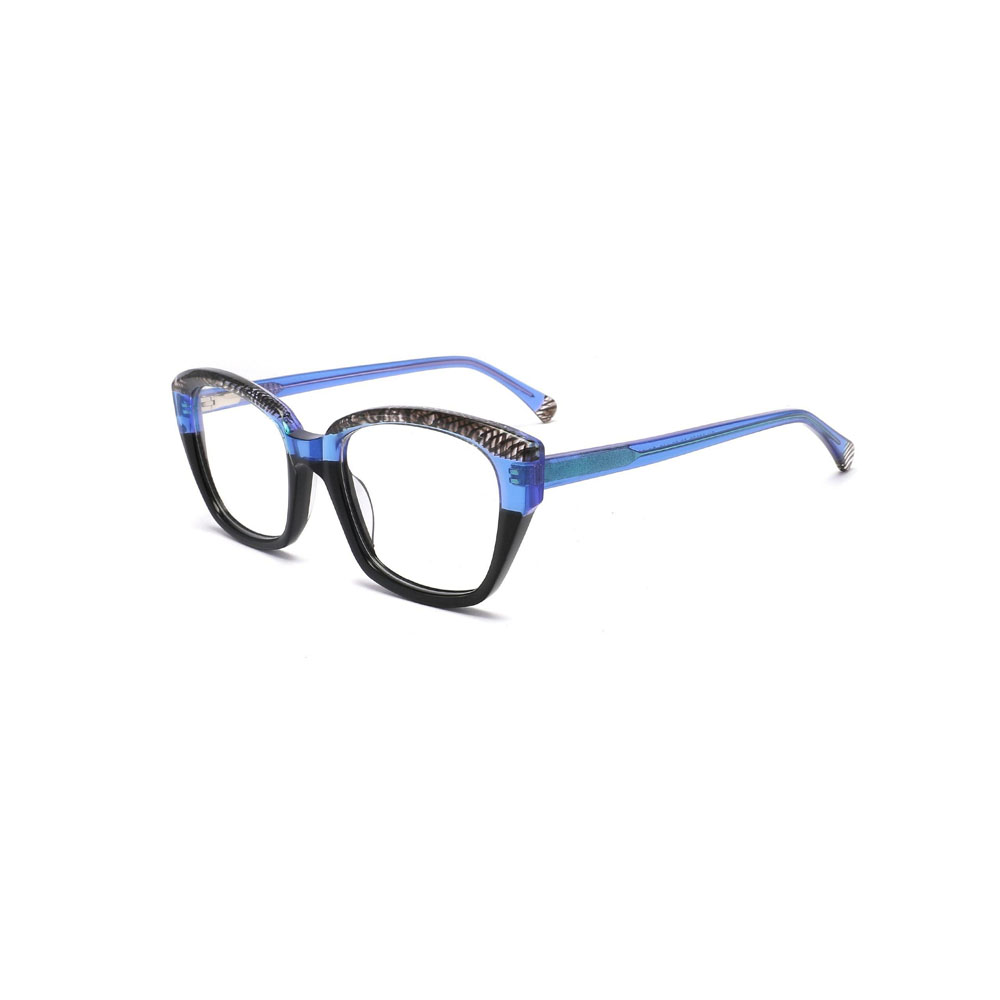 Gd Factory Direct Sale Eyeglasses Lamination Acetate Eyewear Colorful gafas Unisex Acetate Optical Frame