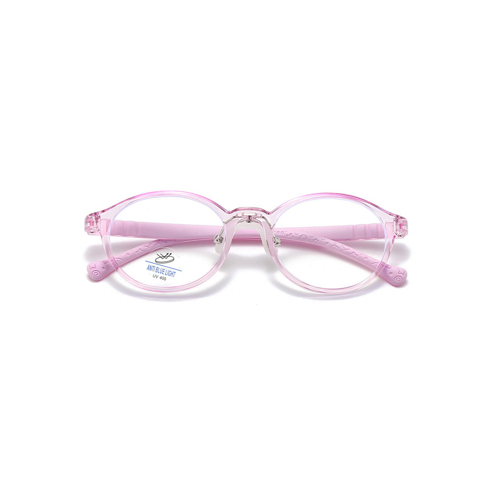 Gd Wholesale Anti Blue Light Lenses UV400 Comfortable Children gafas Silicone Temple Optical Frame Kids TR Eyewear