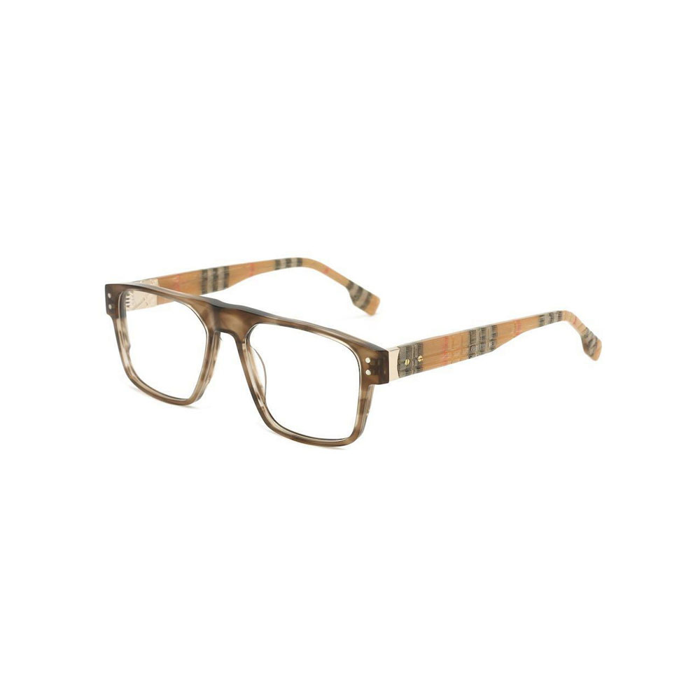 Gd Modern Plaid Pattern Unisex gafas Factory Direct Sale Dupe Luxury Eyewear Acetate Optical Frame
