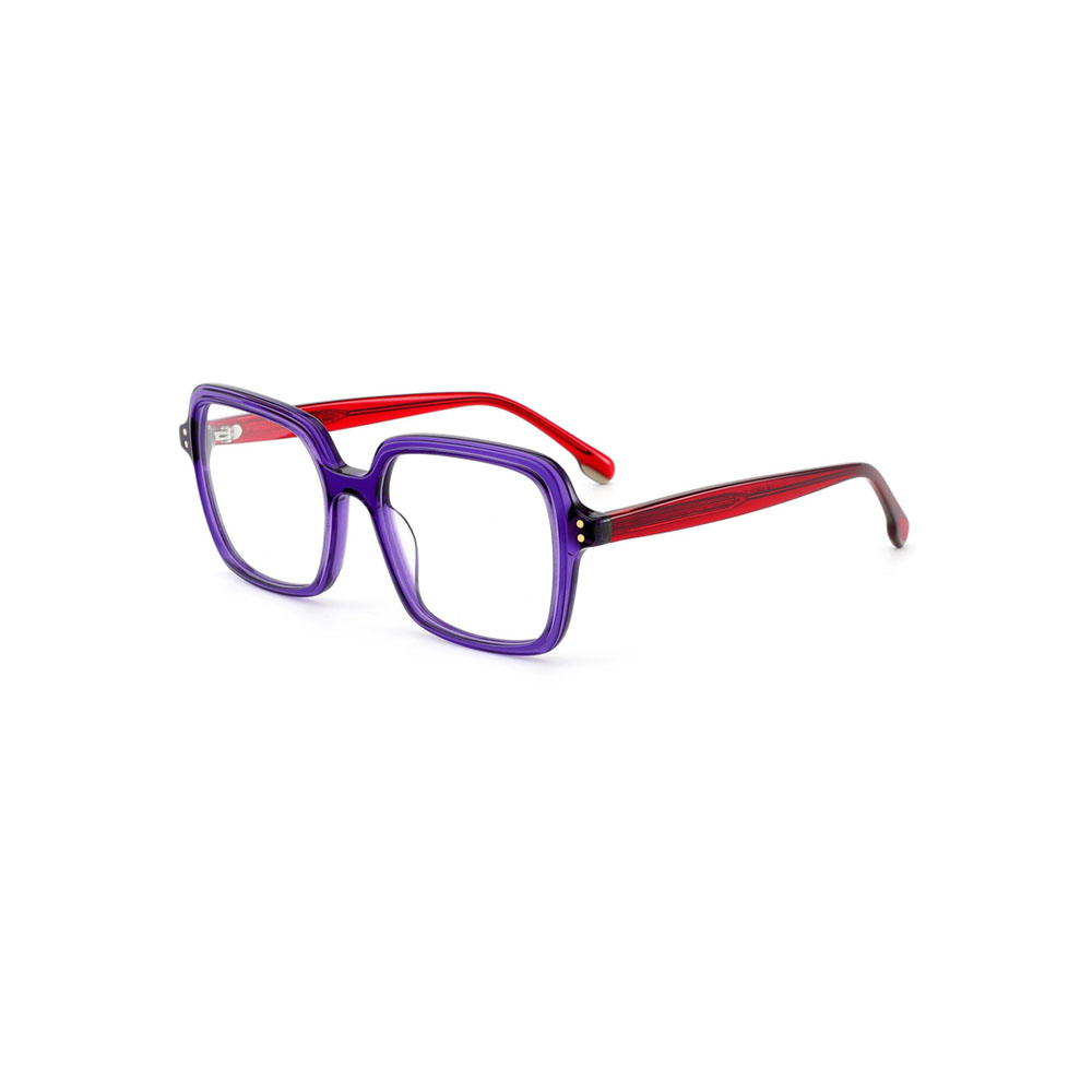 Gd Square Frame High Quality gafas Manufacturer Supply Playful Color Optical Frame Unisex Acetate Eyewear