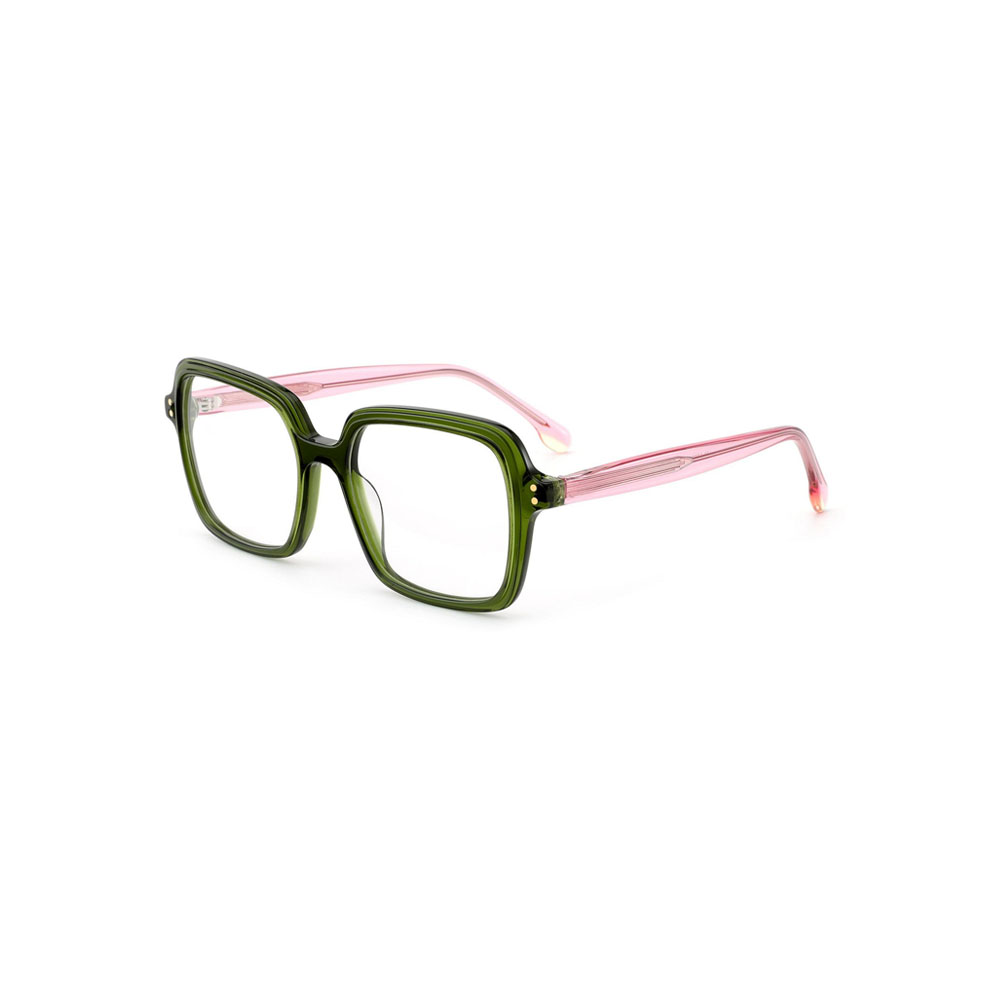 Gd Square Frame High Quality gafas Manufacturer Supply Playful Color Optical Frame Unisex Acetate Eyewear