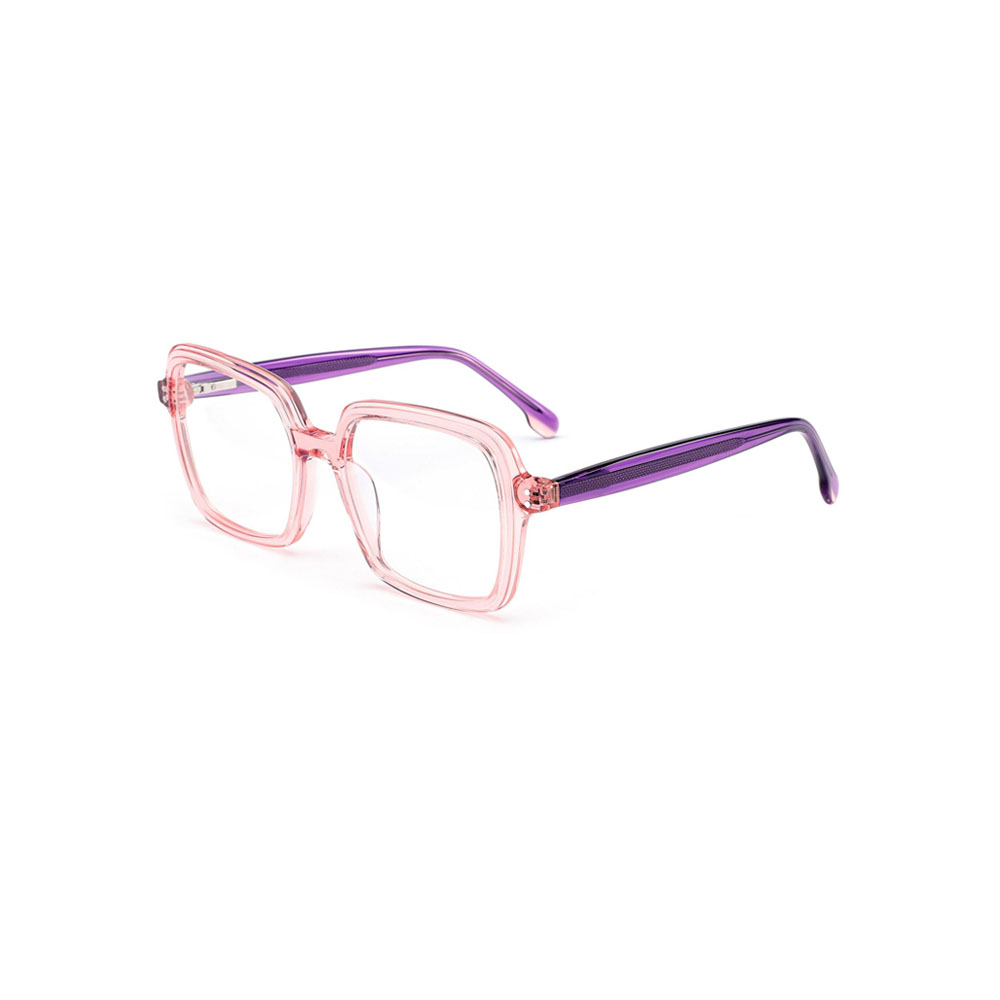 Gd Square Frame High Quality gafas Manufacturer Supply Playful Color Optical Frame Unisex Acetate Eyewear