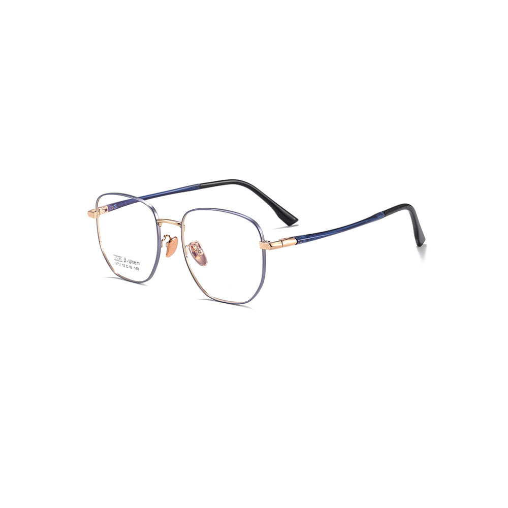 Gd Comfortable Eyeglasses Factory Supply Optical Frame Classic gafas Popular Ultem Temple Women Metal Eyewear