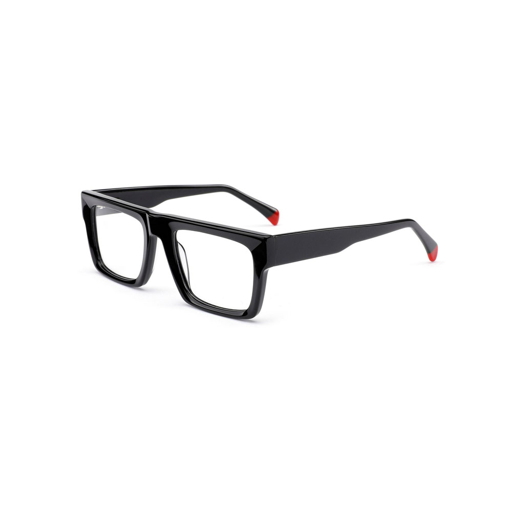 Gd Factory Sale Unisex Eyewear Oversized Frame Two-Tone Gradient gafas Square Glasses Acetate Optical Frame
