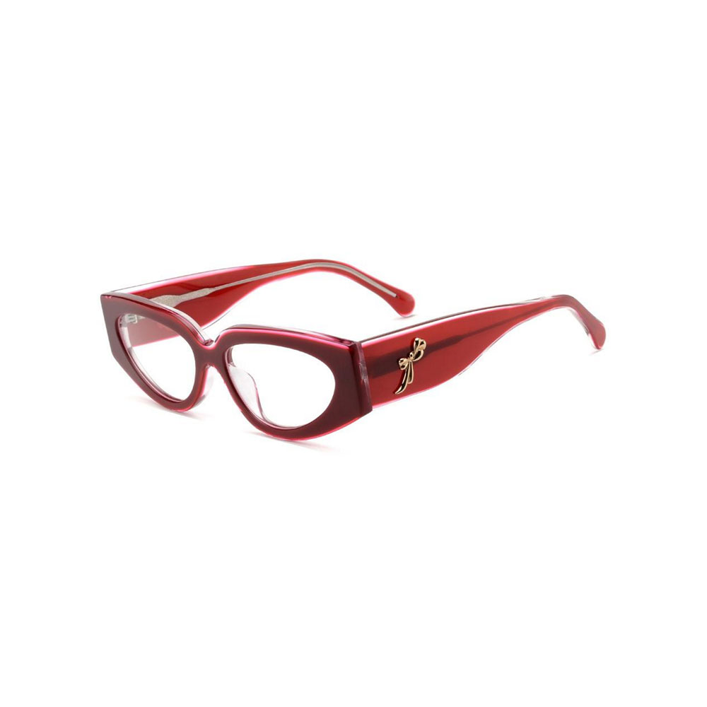 Gd Elegant Temple Manufacturer Supply gafas Beautiful Optical Frame Ladies' Glasses Women Acetate Eyewear