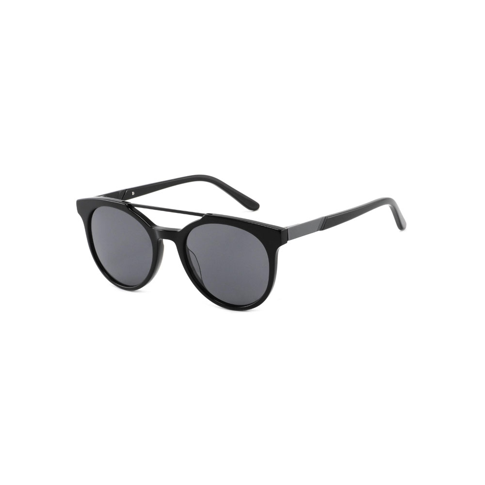 Gd General Sunglasses Classic Double Bridge Factory Supply Metal Temple Sunglasses Acetate Polarized Sunglasses