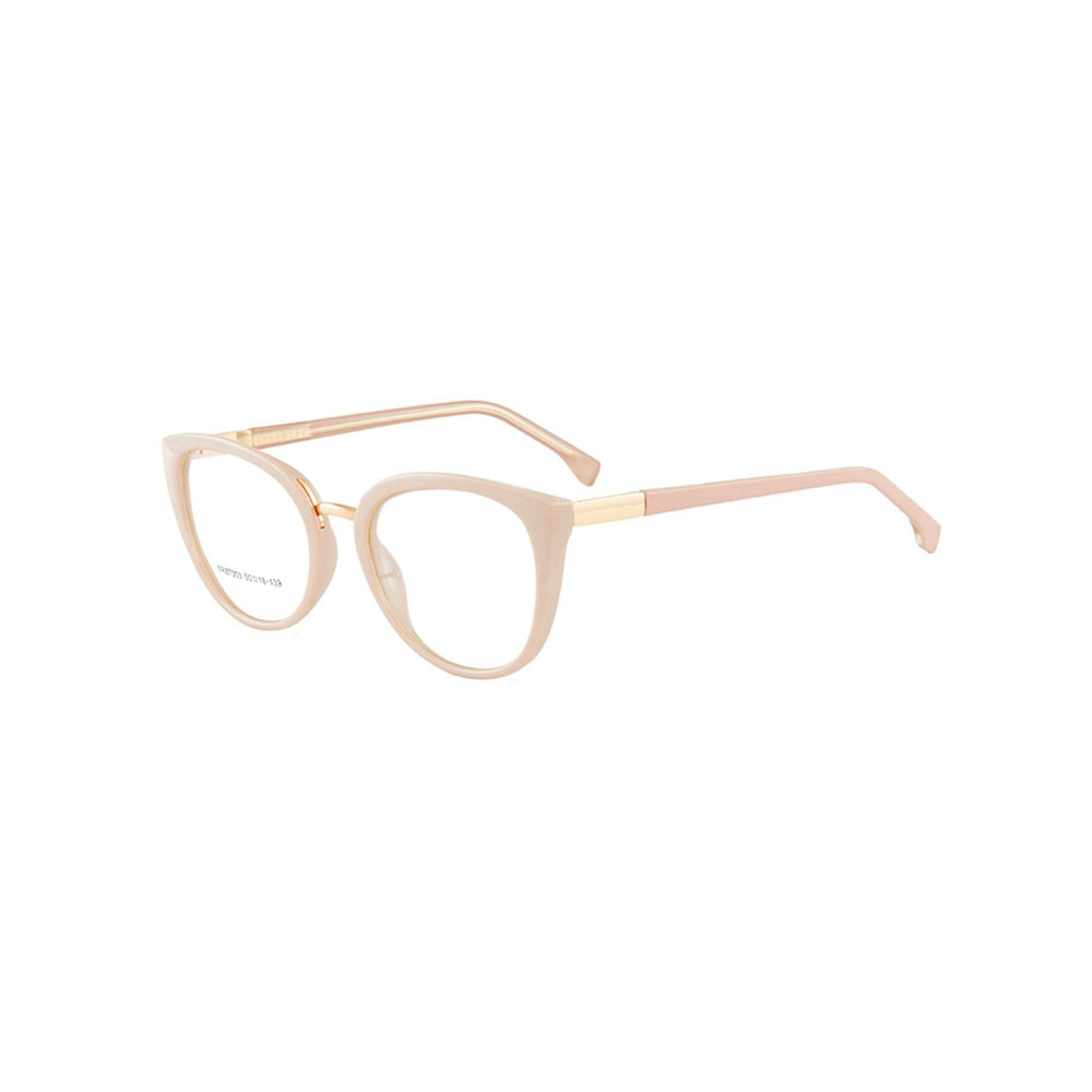 Gd Beautiful Design gafas Manufacturer Supply Metal Legs TR90 Optical Frame Women TR Eyewear