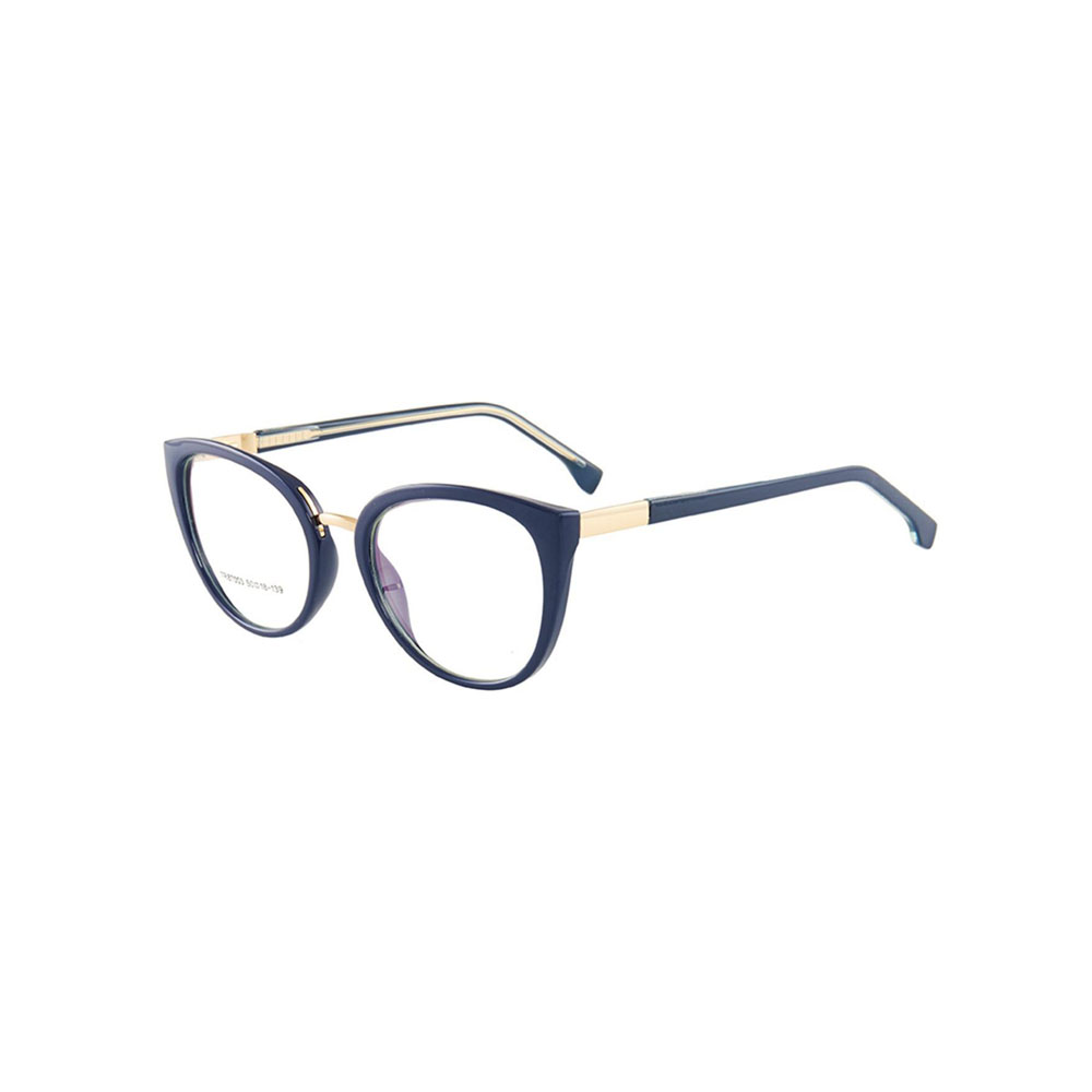 Gd Beautiful Design gafas Manufacturer Supply Metal Legs TR90 Optical Frame Women TR Eyewear