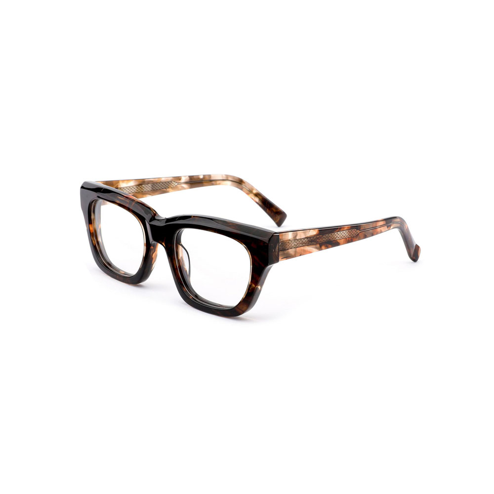 Gd Unisex Acetate Eyewear Manufacturer Sale Eyeglasses Trendy Frame Thickened Acetate Optical Frame