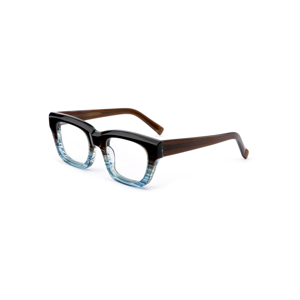 Gd Unisex Acetate Eyewear Manufacturer Sale Eyeglasses Trendy Frame Thickened Acetate Optical Frame