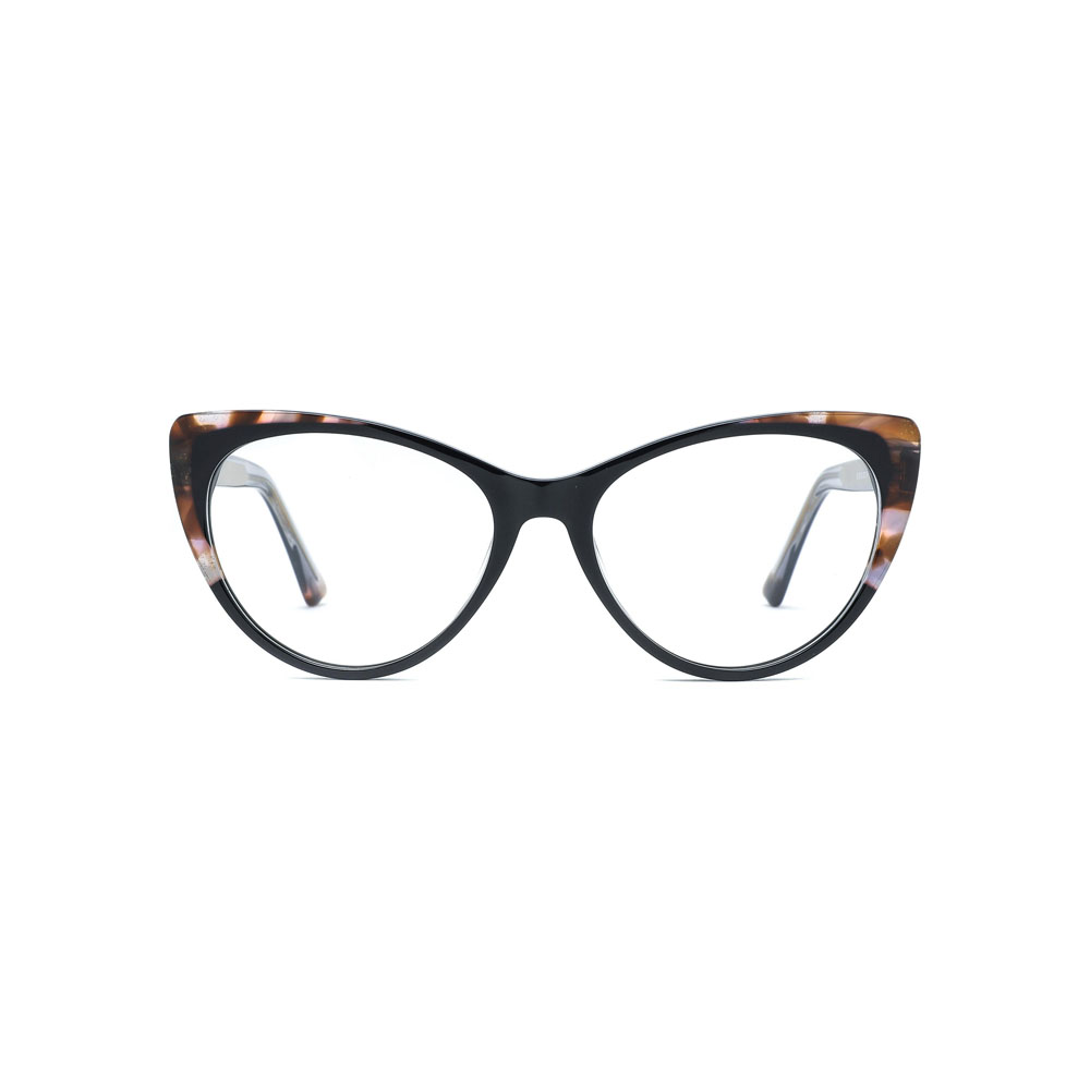 Gd Lamination Acetate Optical Frame Playful Color Factory Supply Cat Eye gafas Women Acetate Eyewear