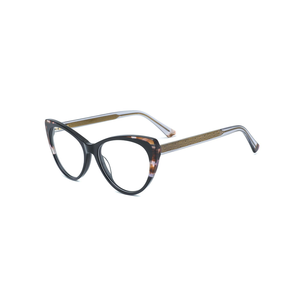 Gd Lamination Acetate Optical Frame Playful Color Factory Supply Cat Eye gafas Women Acetate Eyewear