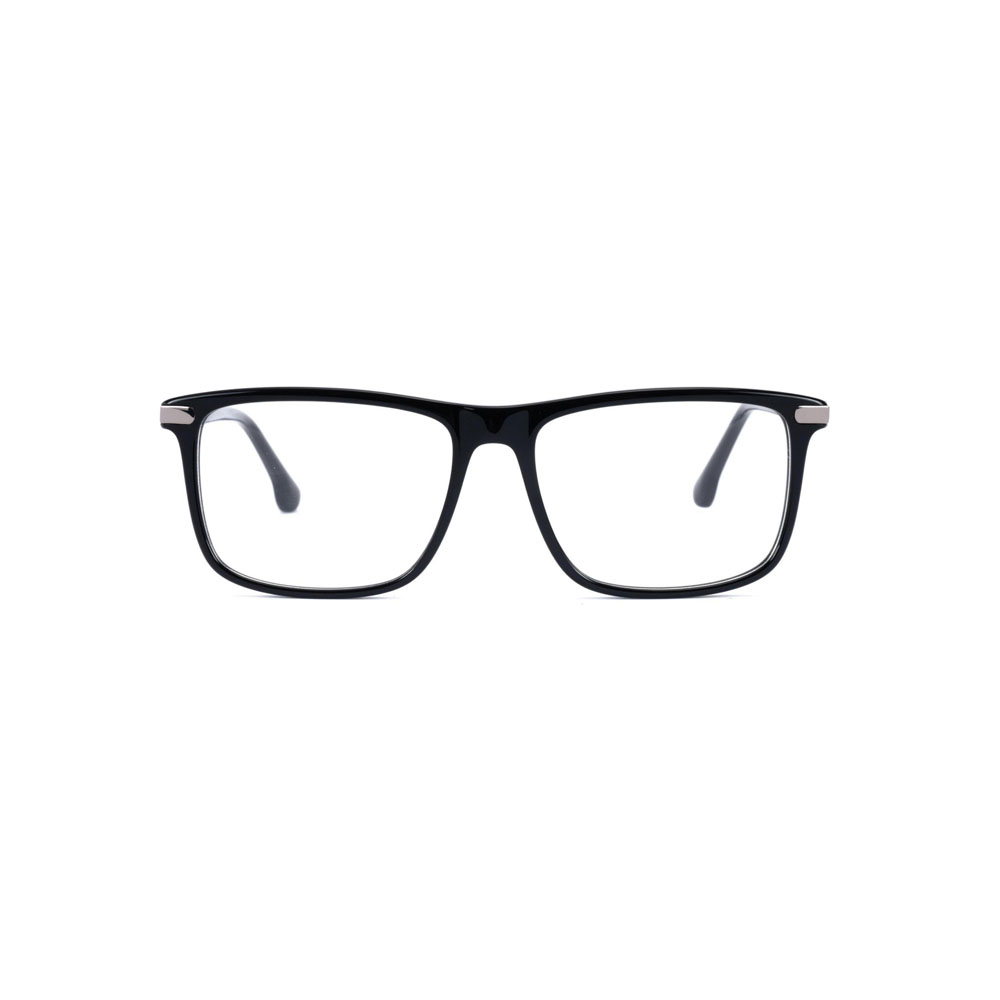 Gd Classic Square Gafas Factory Supply Acetate Optical Frame With Metal Temple Eyewear Men Acetate Eyewear