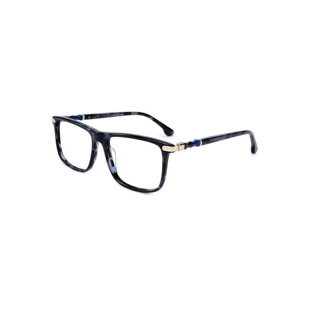 Gd Classic Square Gafas Factory Supply Acetate Optical Frame With Metal Temple Eyewear Men Acetate Eyewear