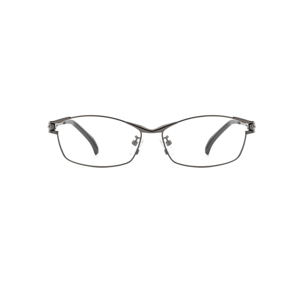 Gd Ultra Light Titanium Eyewear Durable Factory Supply Sleek Half-rim Style gafas Titanium Optical Frame