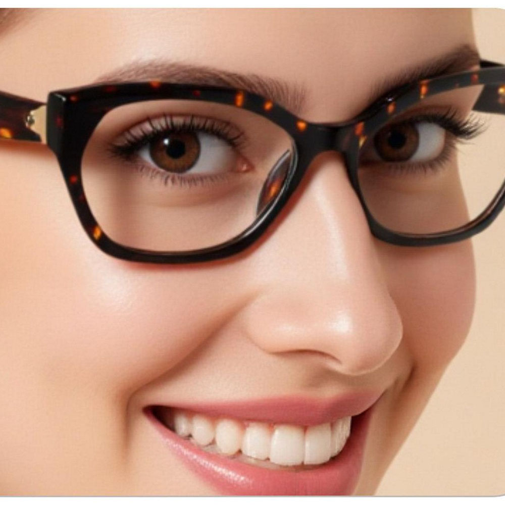 Gd Women Retro gafas Tortoiseshell Eyewear Manufacturer Sale Bold Cat-eye Style Acetate Optical Frame