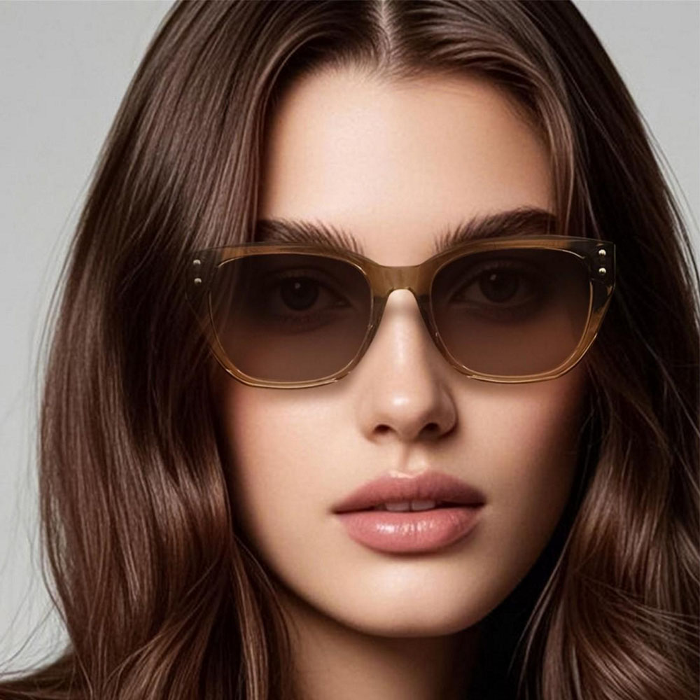 Gd Cat-eye TR90 Polarized Sunglasses Factory Supply Tortoiseshell Acetate Legs Design Sunglasses Women TR Sunglasses