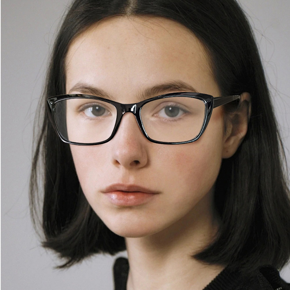 Gd Chic Cat-eye Style Women TR90 Eyewear Factory Sale Glasses Fashion gafas Transparent TR optical frame