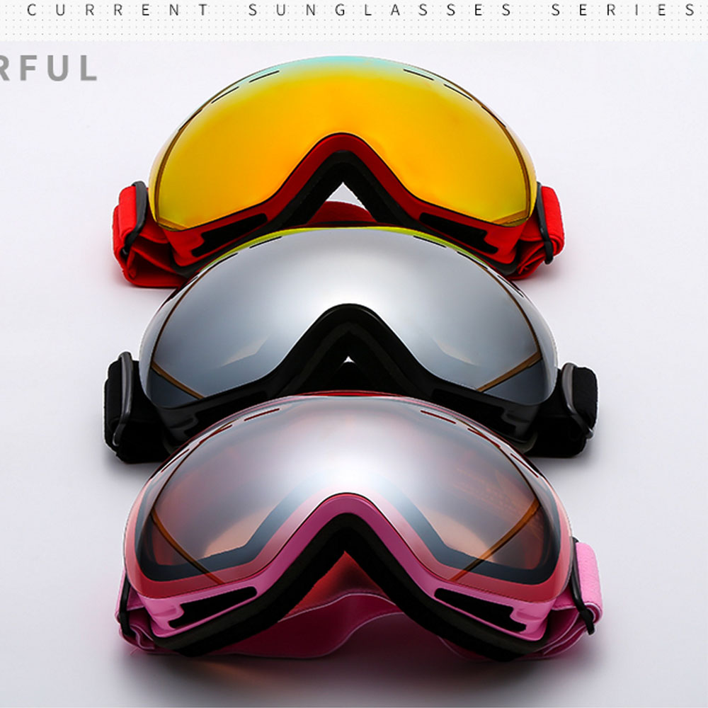Gd Skiing Sports Safety Goggle V-shaped Frame High Quality Sports Sunglasses Wholesale gafas PC Lenses UV Protective PC Sports Goggle