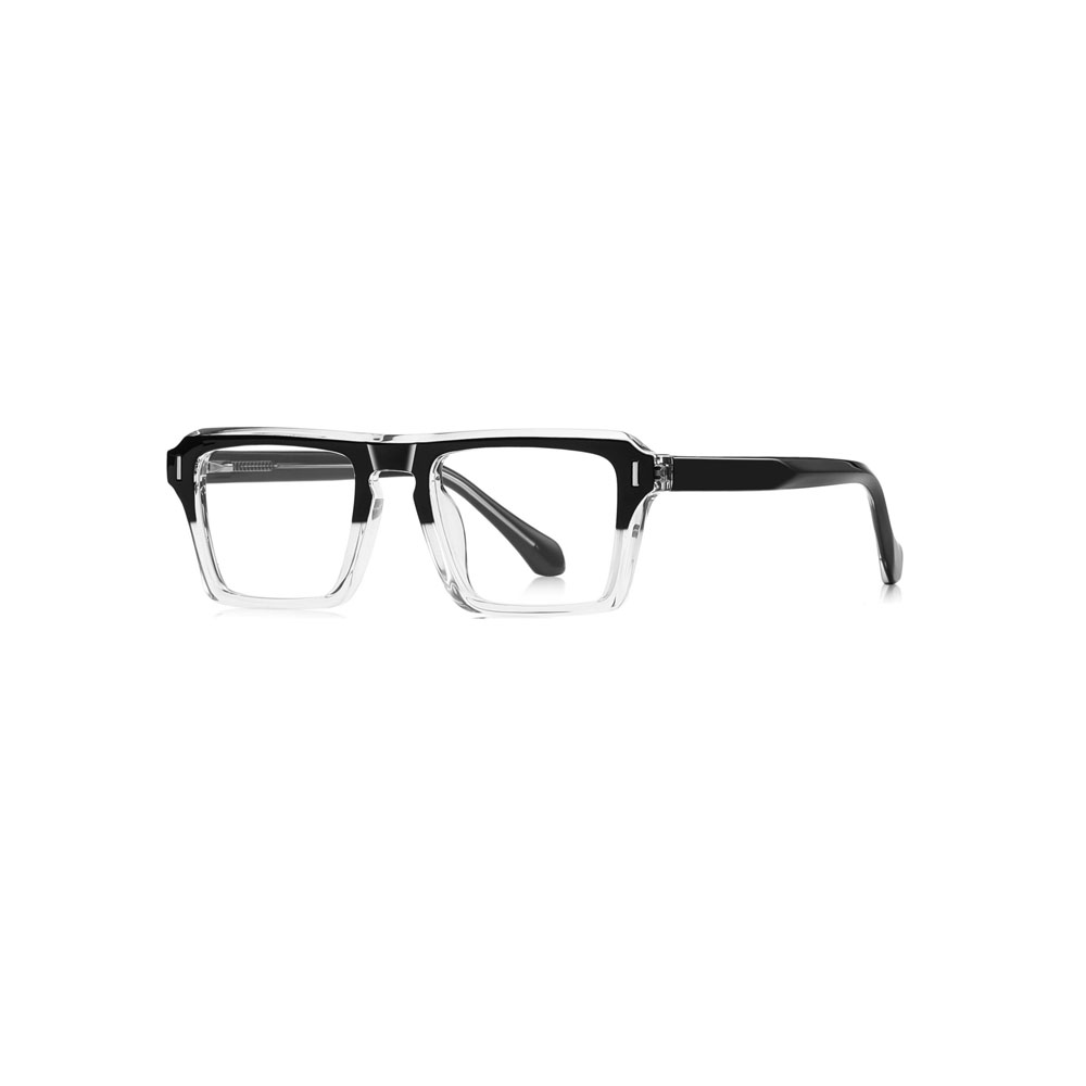 Gd Man Trendy gafas Translucent Square Optical Frame Factory Supply TR90 Eyeglasses Men TR Eyewear