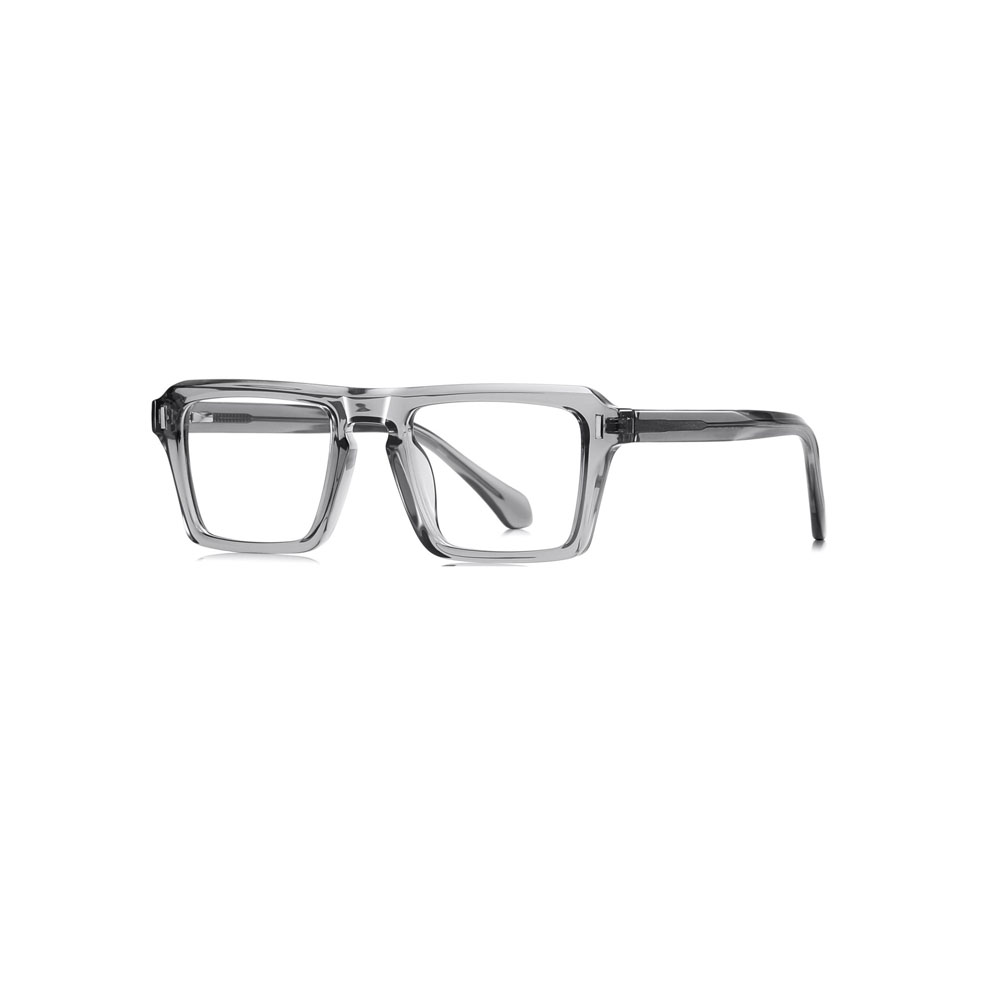 Gd Man Trendy gafas Translucent Square Optical Frame Factory Supply TR90 Eyeglasses Men TR Eyewear