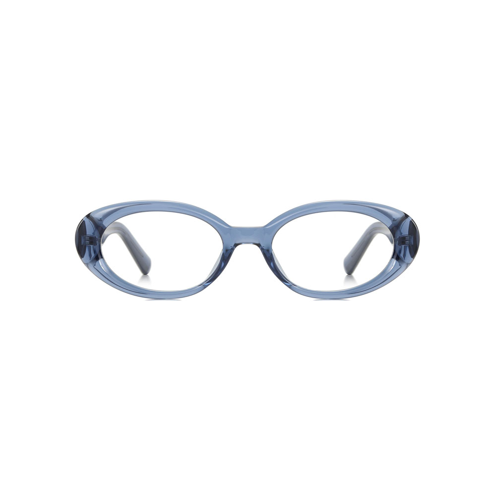 Gd Oval Frame Factory Supply Eyewear TR90 Translucent Vintage Fashion gafas TR Optical Frame