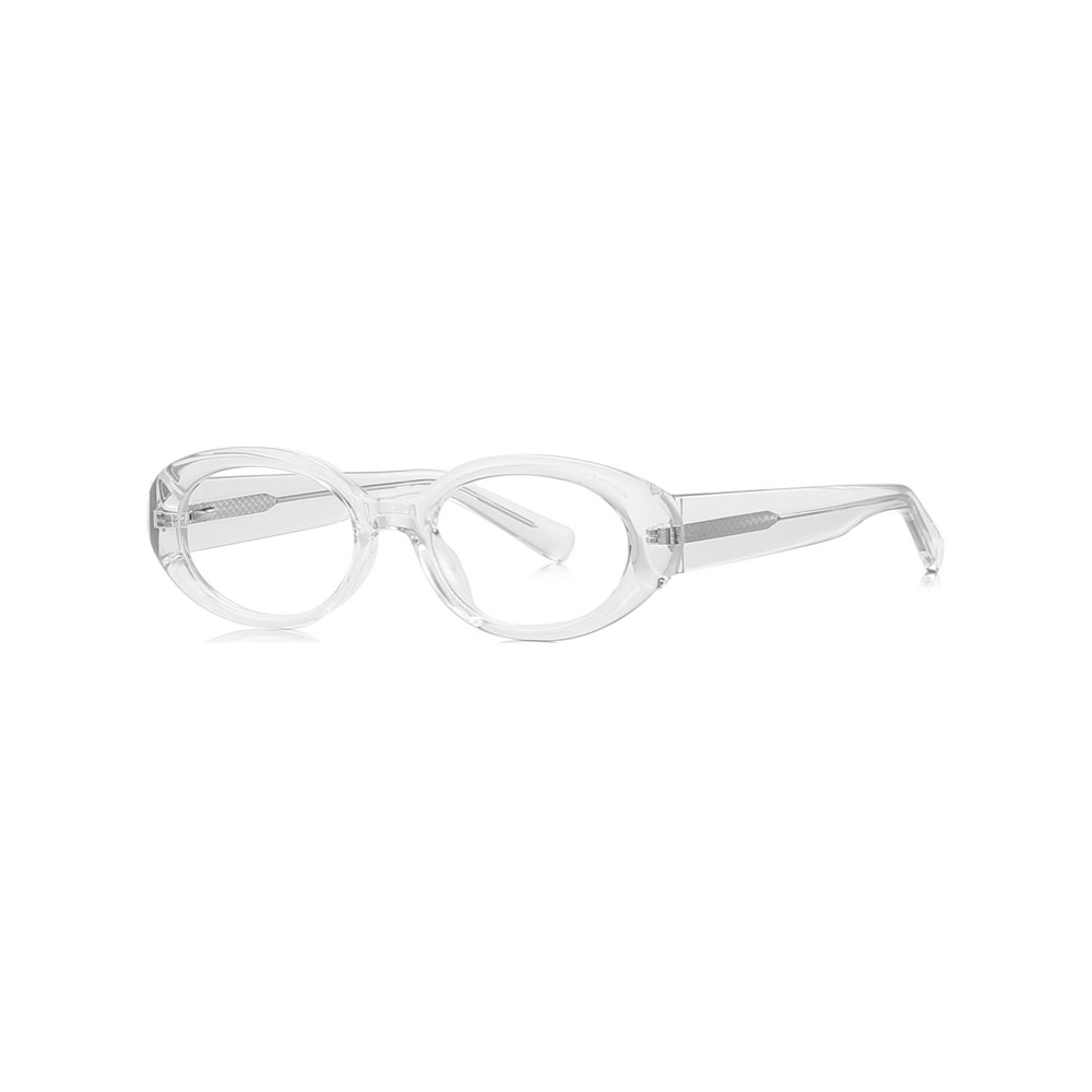 Gd Oval Frame Factory Supply Eyewear TR90 Translucent Vintage Fashion gafas TR Optical Frame